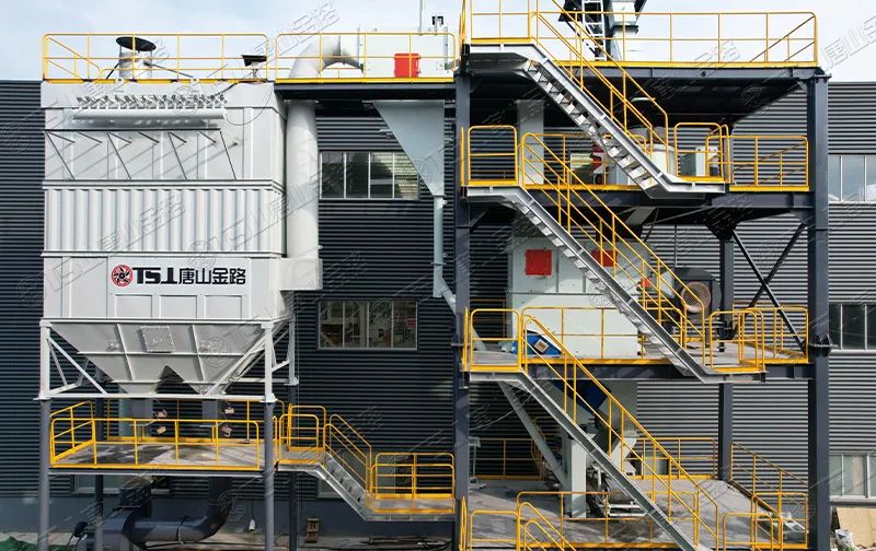 浙江干法制砂樓項目安裝飛快，馬上完工！